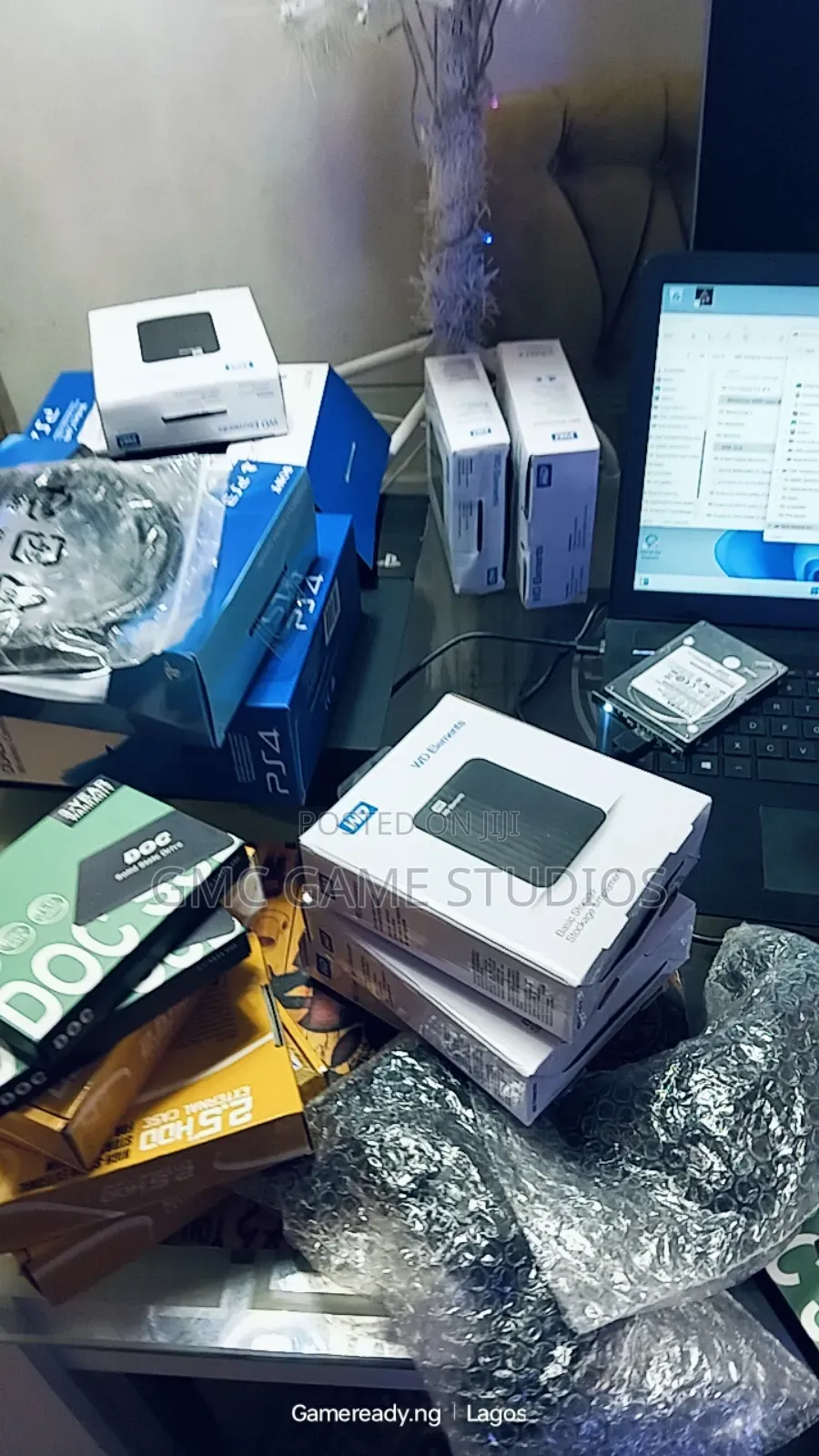 Over 50 Ps4 And Pc Games Loaded In Hard Drive