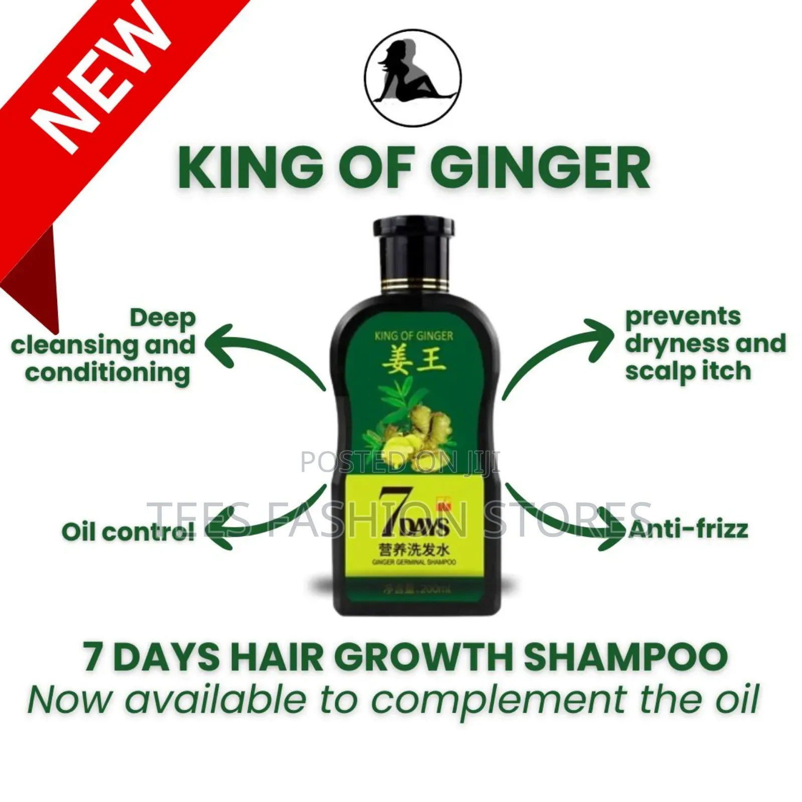7 Days Hair Growth Oil King of Ginger