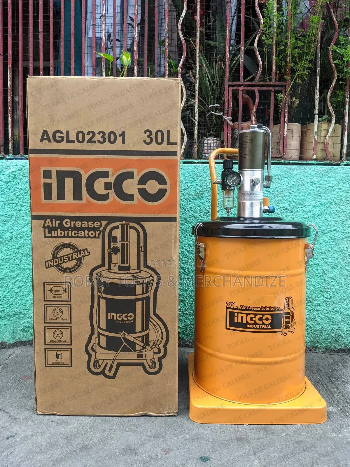 Ingco Air Grease Pump 30 Litres