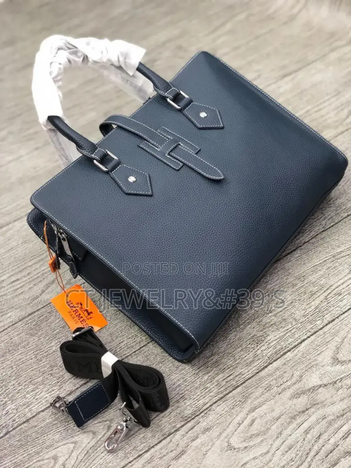 Luxury Genuine Leather Laptop Bag HERMES PARIS (Premium)