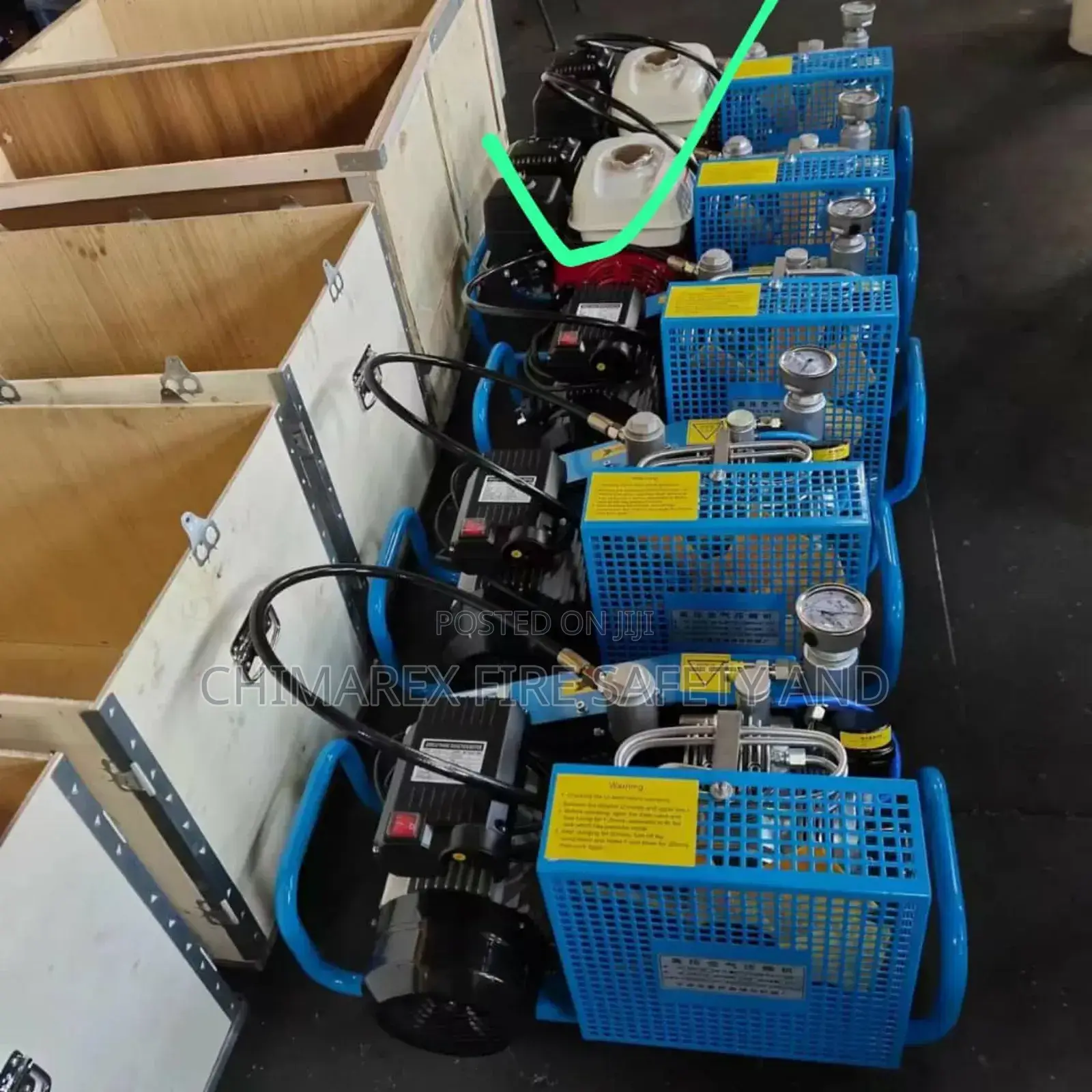 Diesel & Electric Breathing Apparatus Refilling Machine