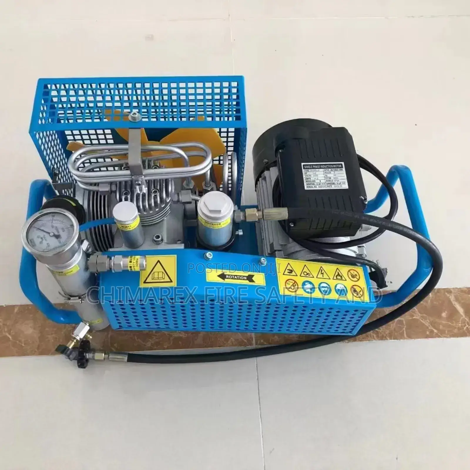 Diesel & Electric Breathing Apparatus Refilling Machine