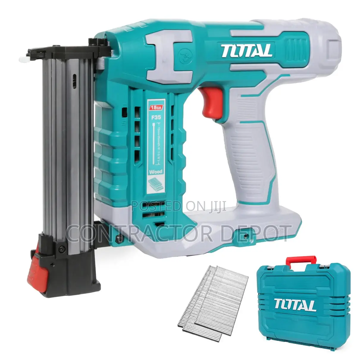 20V Cordless Brad Nailer Kit (With Battery Charger)