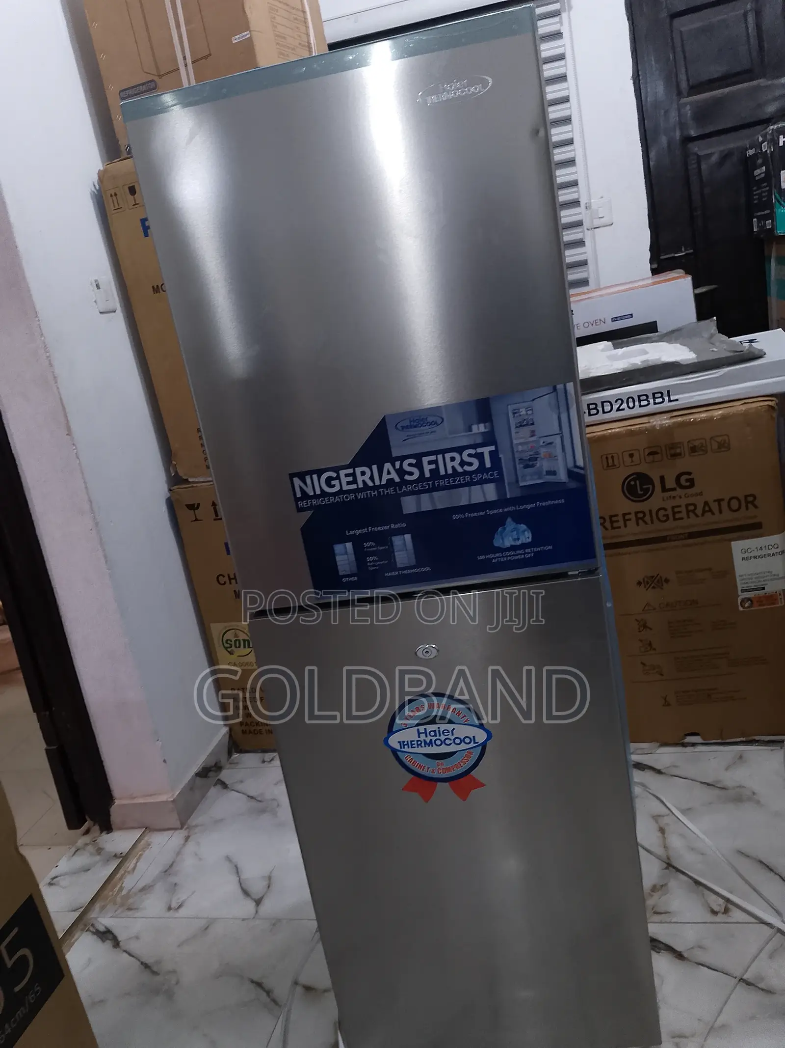 Haier Thermocool Hrf-250blux 225L Top Freezer Refrigerator