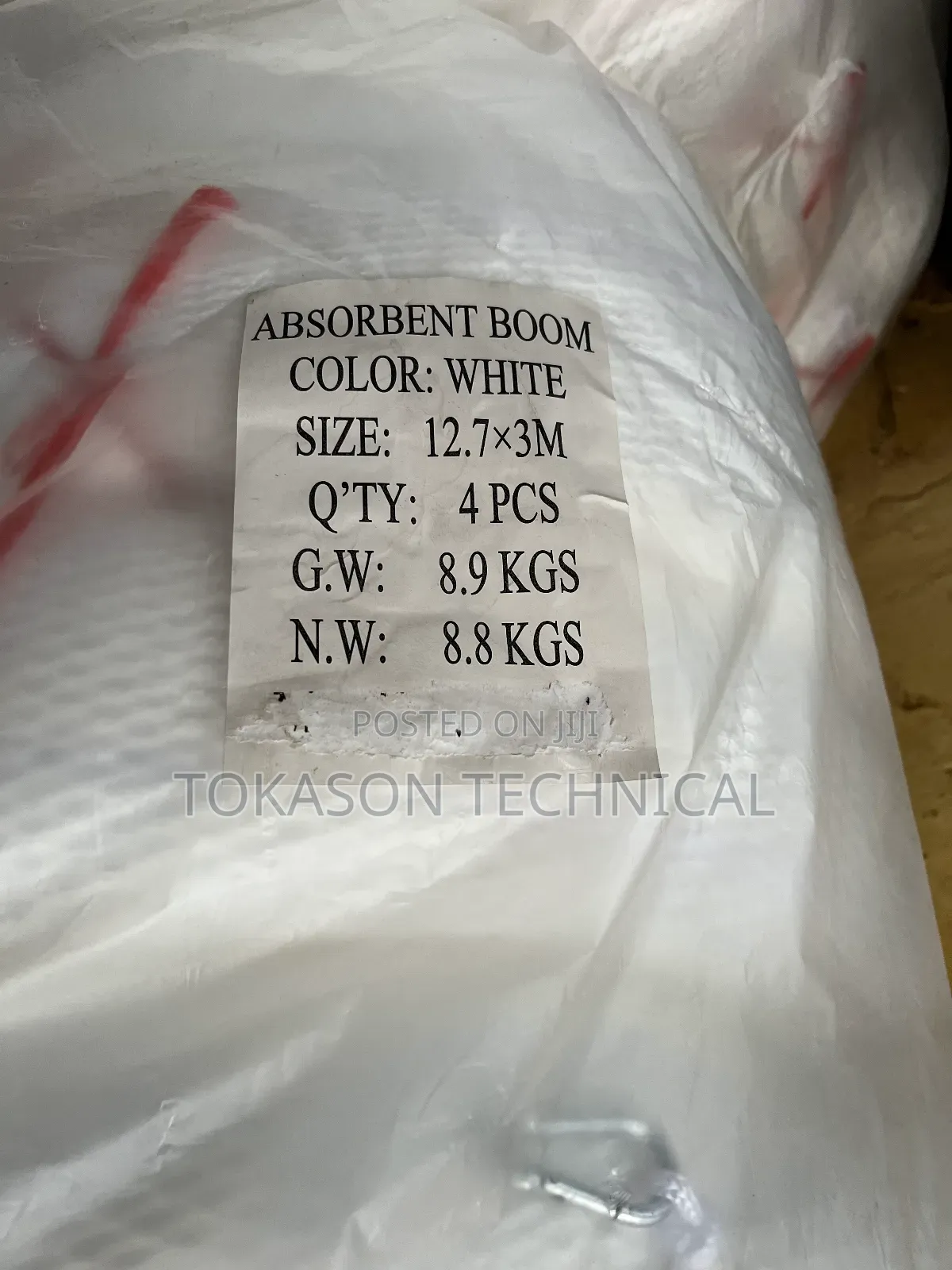 Absorbent Boom