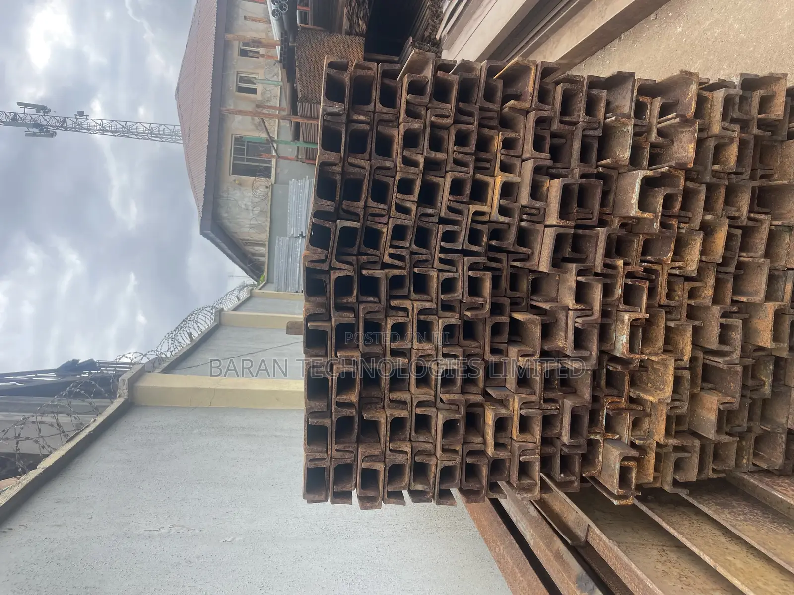 80x40 Uchannel 8mm Thick