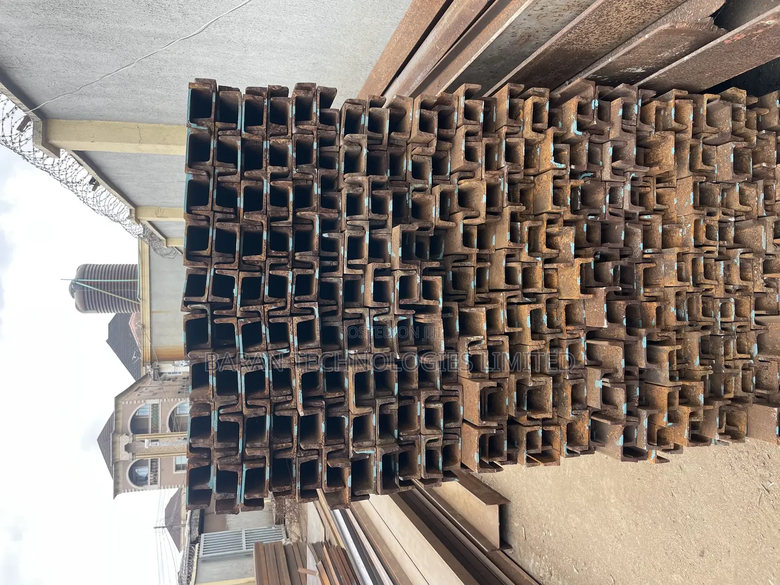 80x40 Uchannel 8mm Thick
