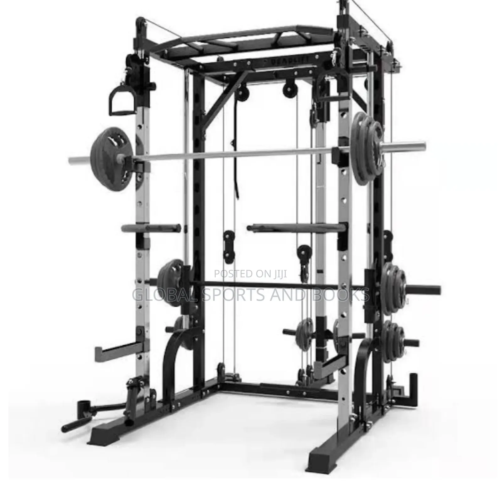 Power Squat Rack With Smith Machine