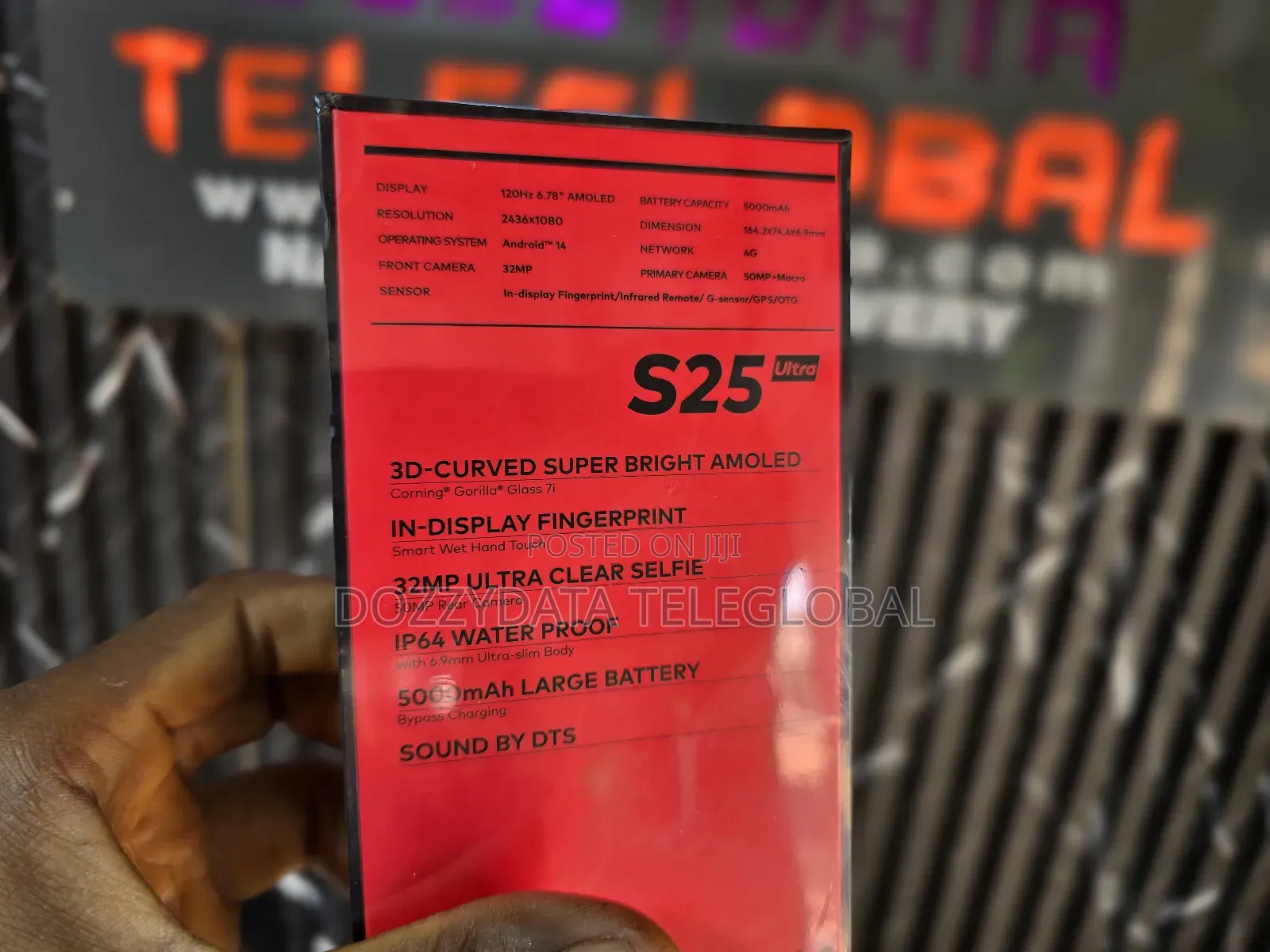 New Itel S25 Ultra 256 GB