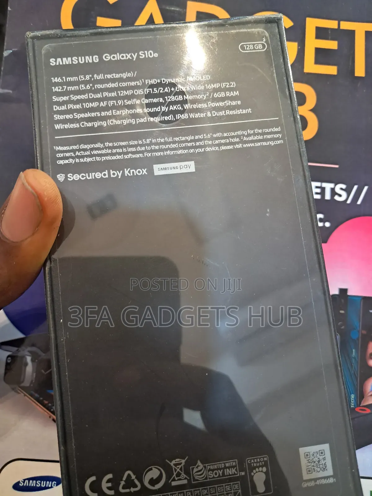 New Samsung Galaxy S10e 128 GB Blue