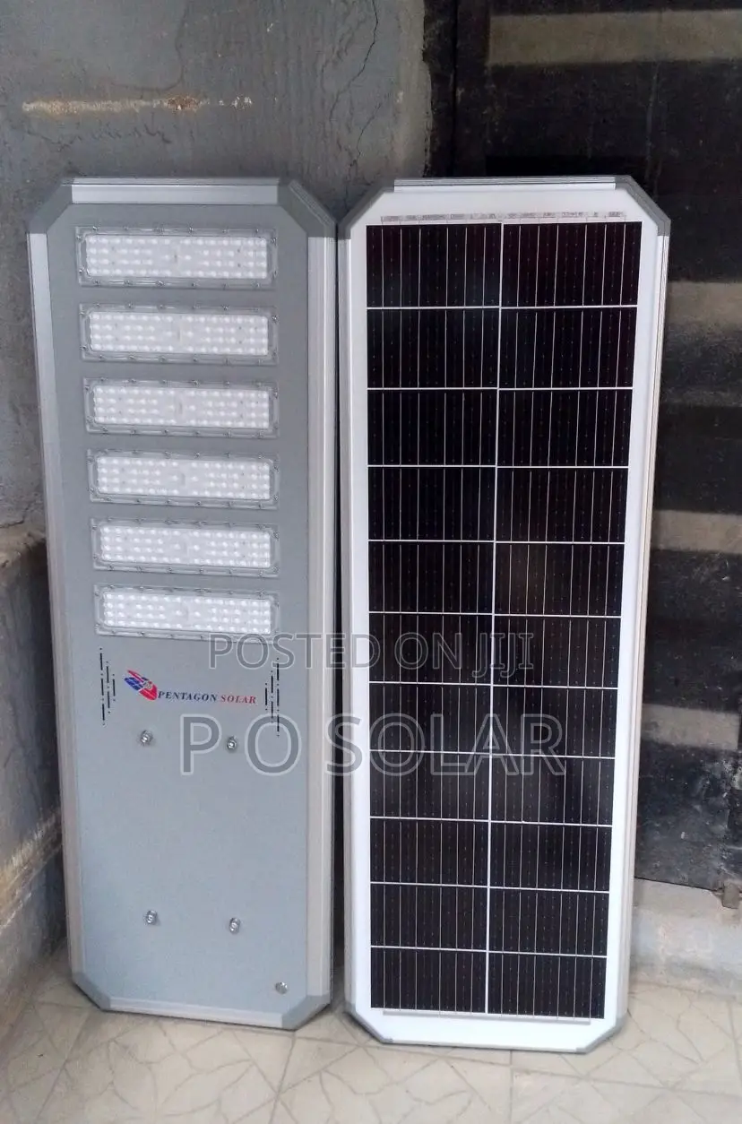 P O Pentagon 6line Industrial Solar Street Lights