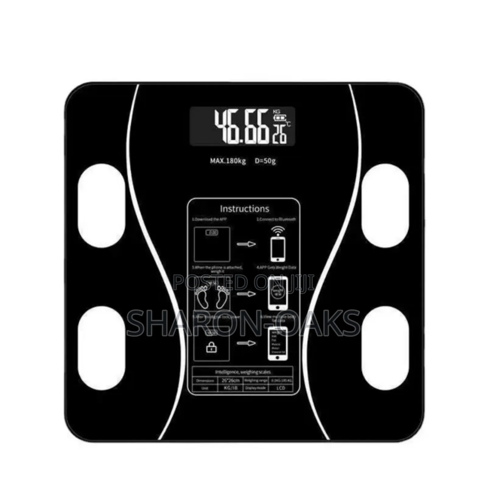 Bluetooth BMI Body Fat Analyzer Digital Scale