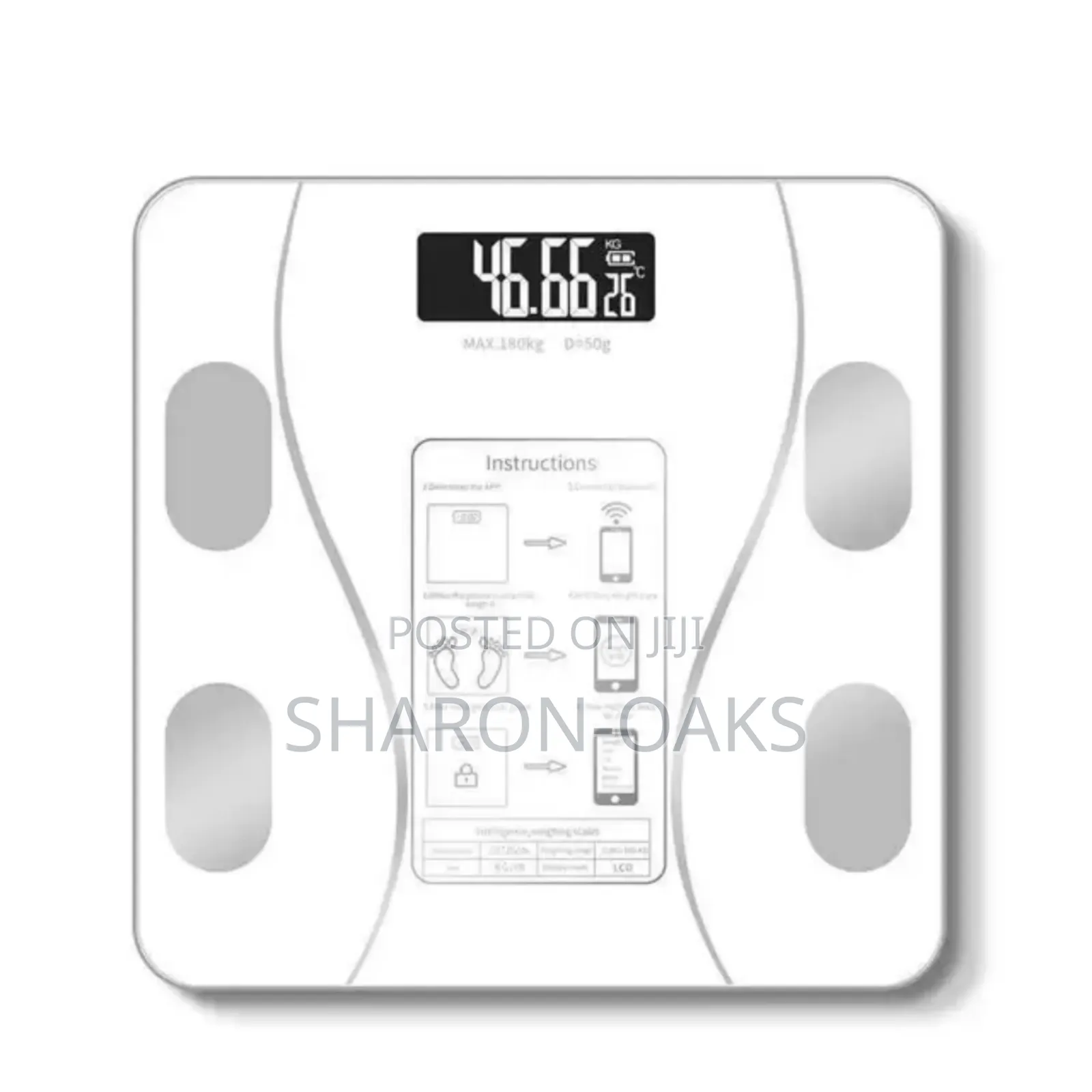 Bluetooth BMI Body Fat Analyzer Digital Scale
