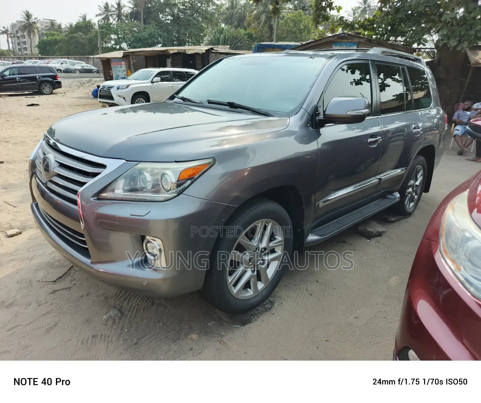 Lexus LX 2015 Gray