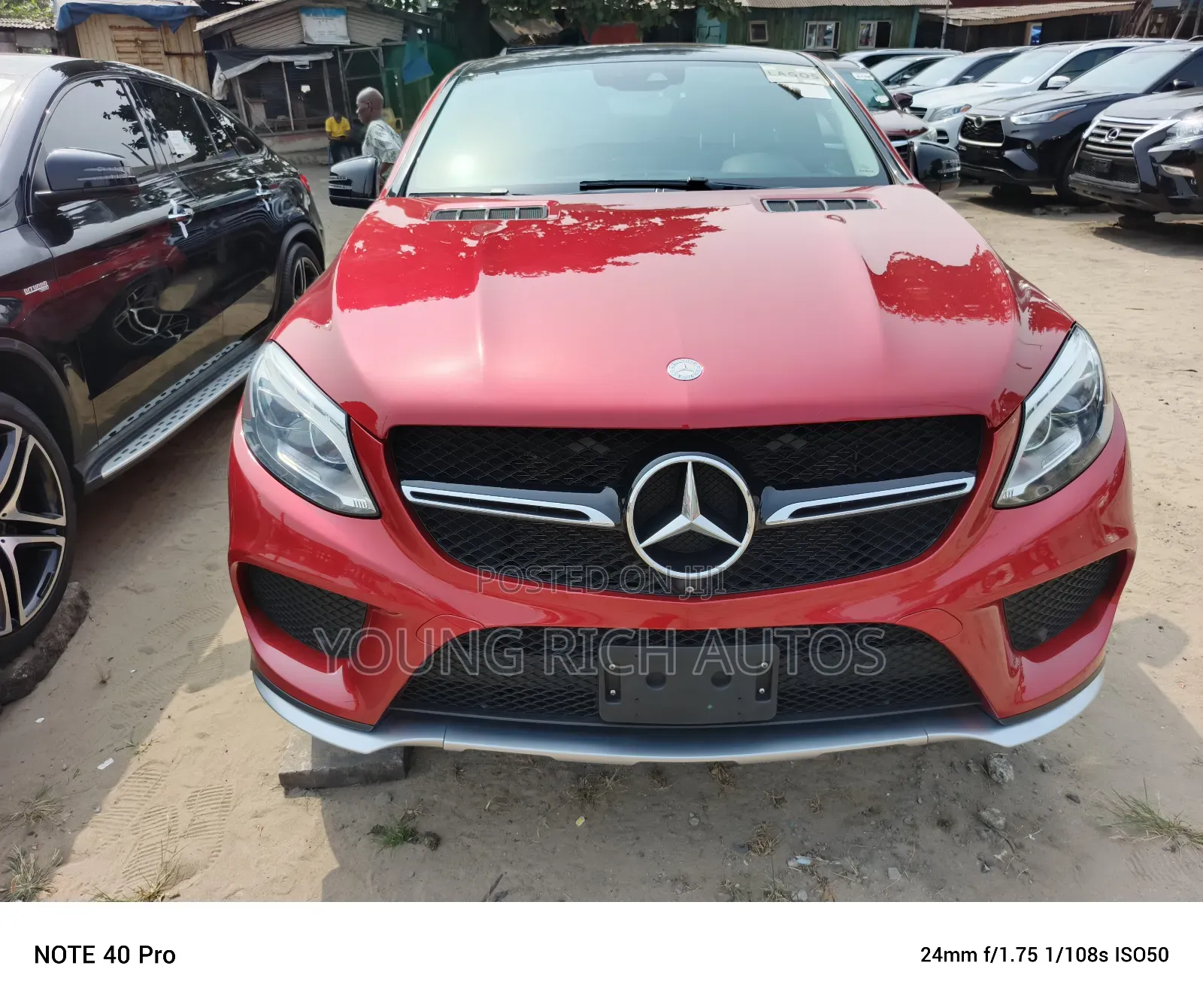 Mercedes-Benz GLE-Class 2017 Red