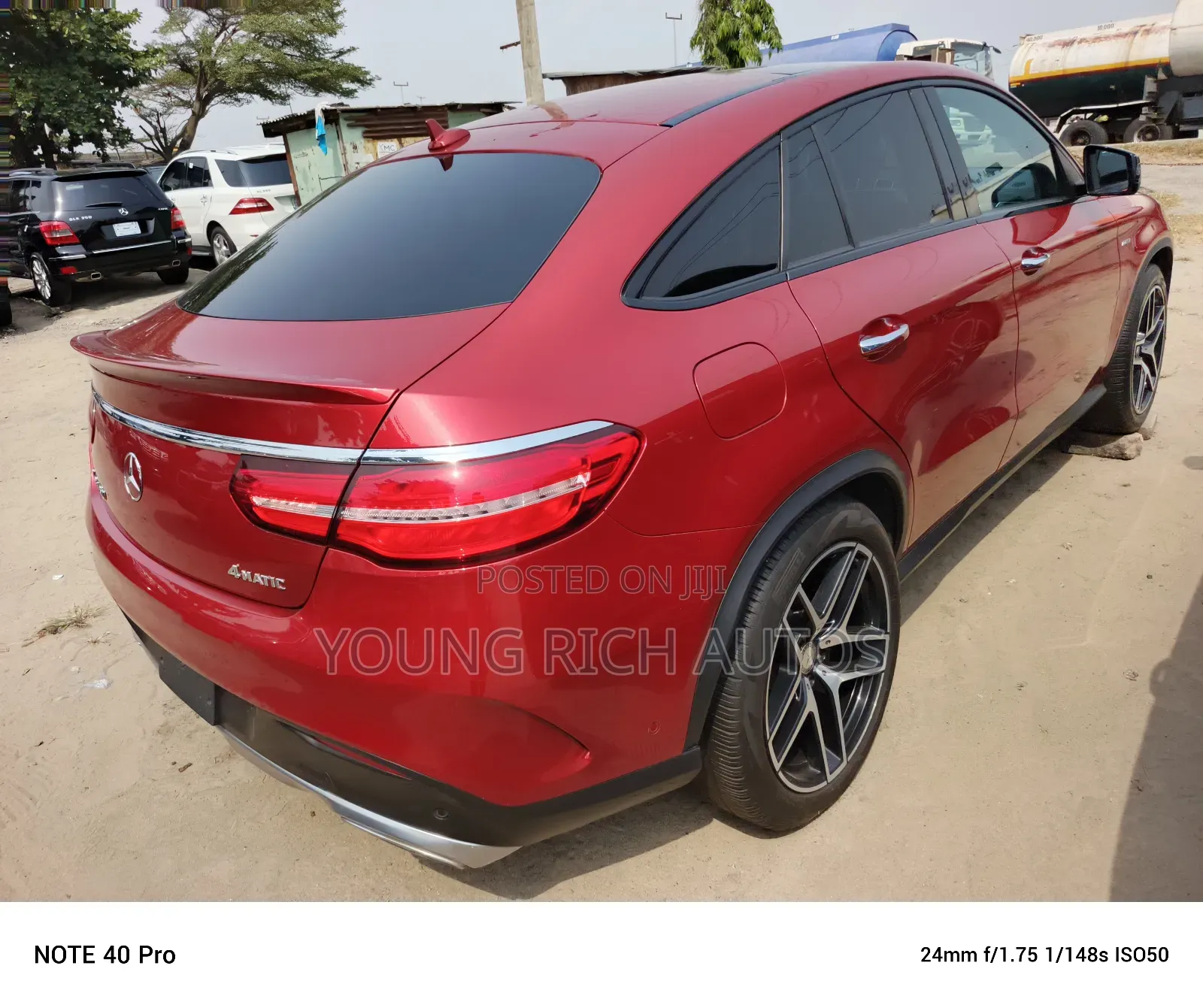 Mercedes-Benz GLE-Class 2017 Red