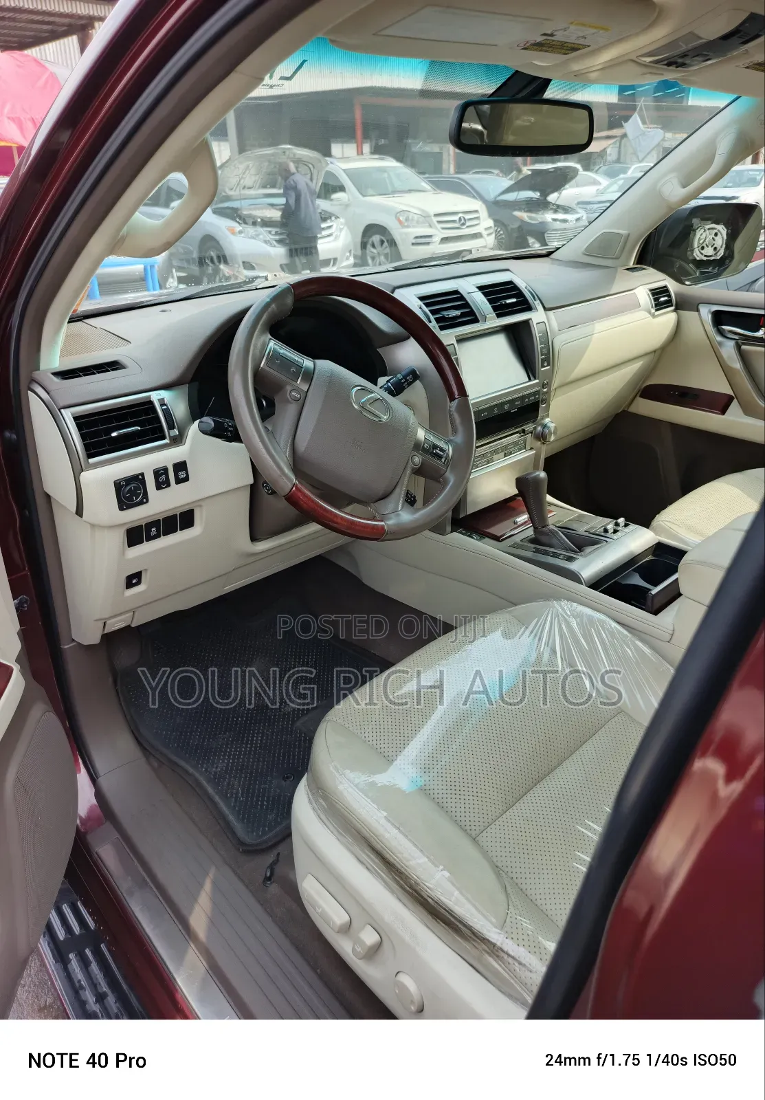 Lexus GX 2012 Red