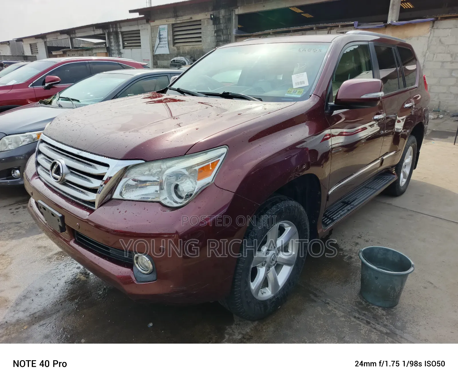 Lexus GX 2012 Red