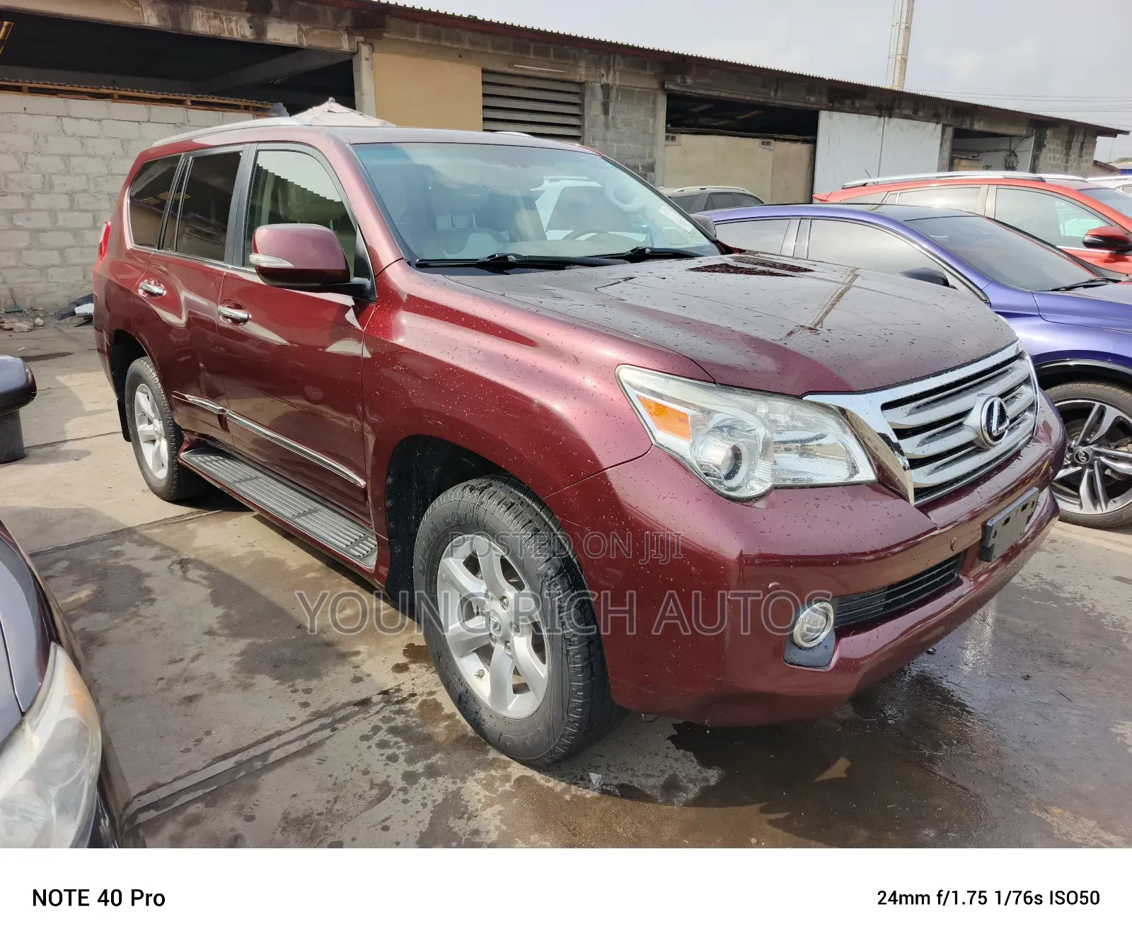 Lexus GX 2012 Red