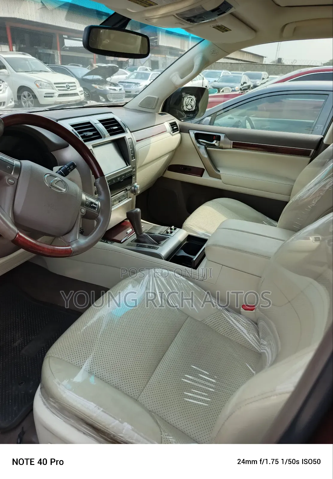 Lexus GX 2012 Red