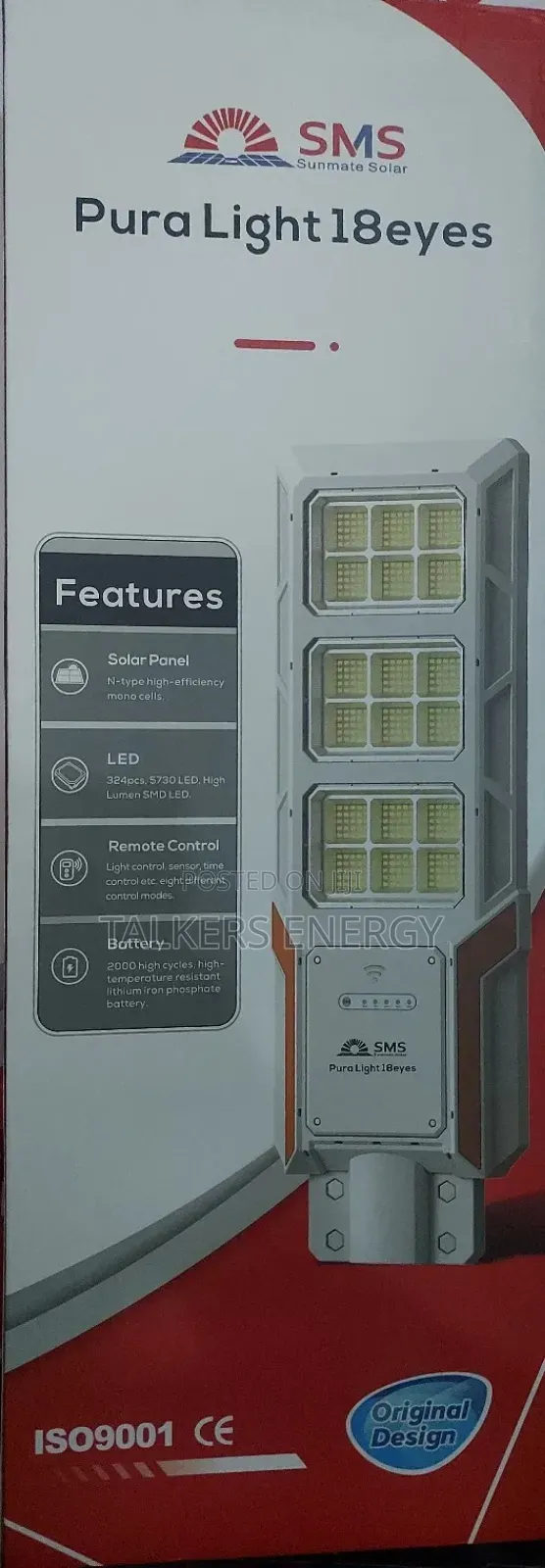 Solar Streetlight 1000lumen