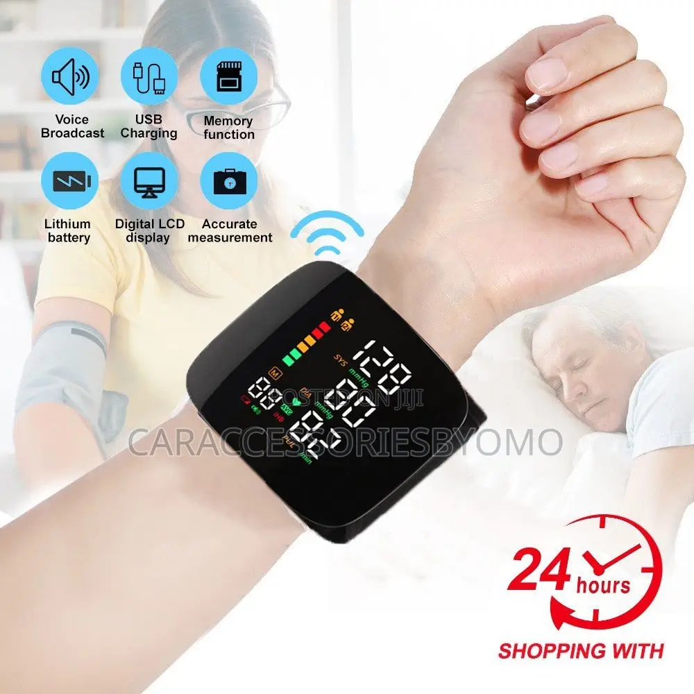 Multifunctional Wrist Blood Pressure And Heart Rate Monitor
