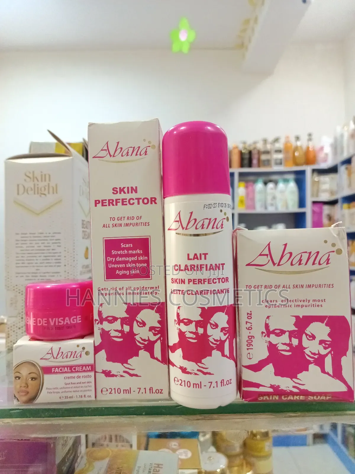 Abana Skin Corrector and Lightening Skin Care Set