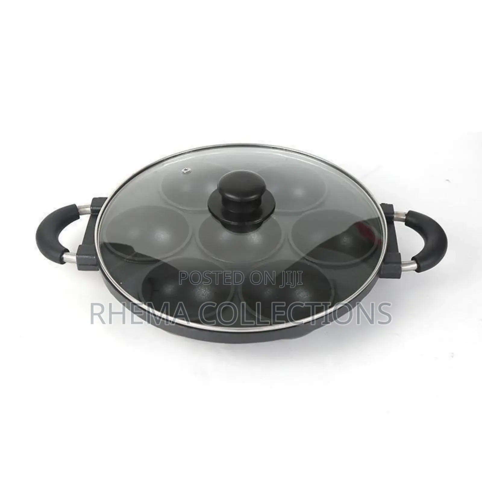 7 Holes Round Shape Non Stick Masa/Bean Cake Pan