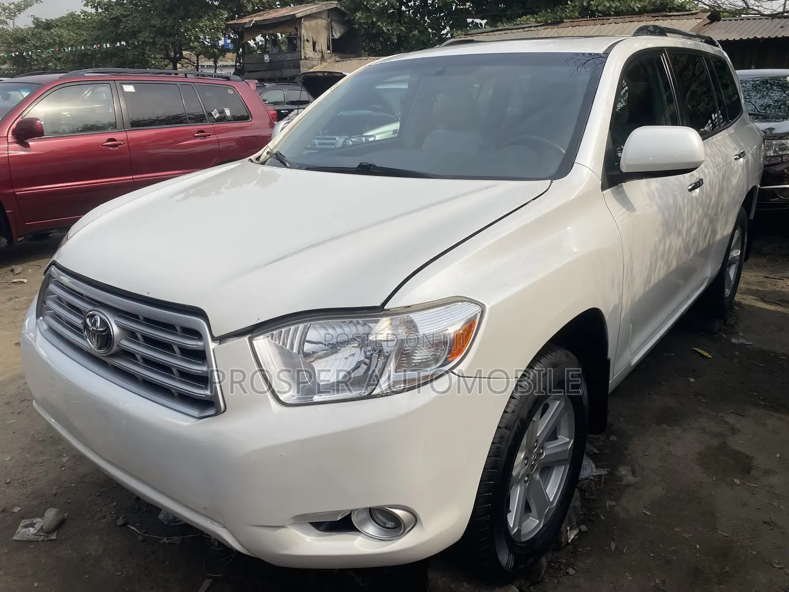 Toyota Highlander Sport 2010 White