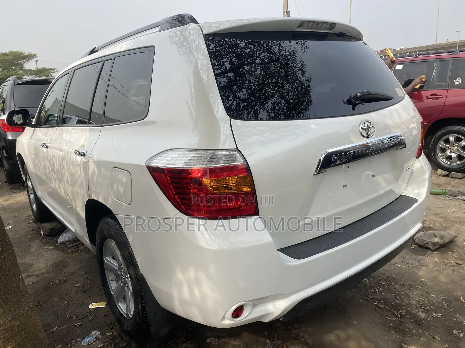 Toyota Highlander Sport 2010 White