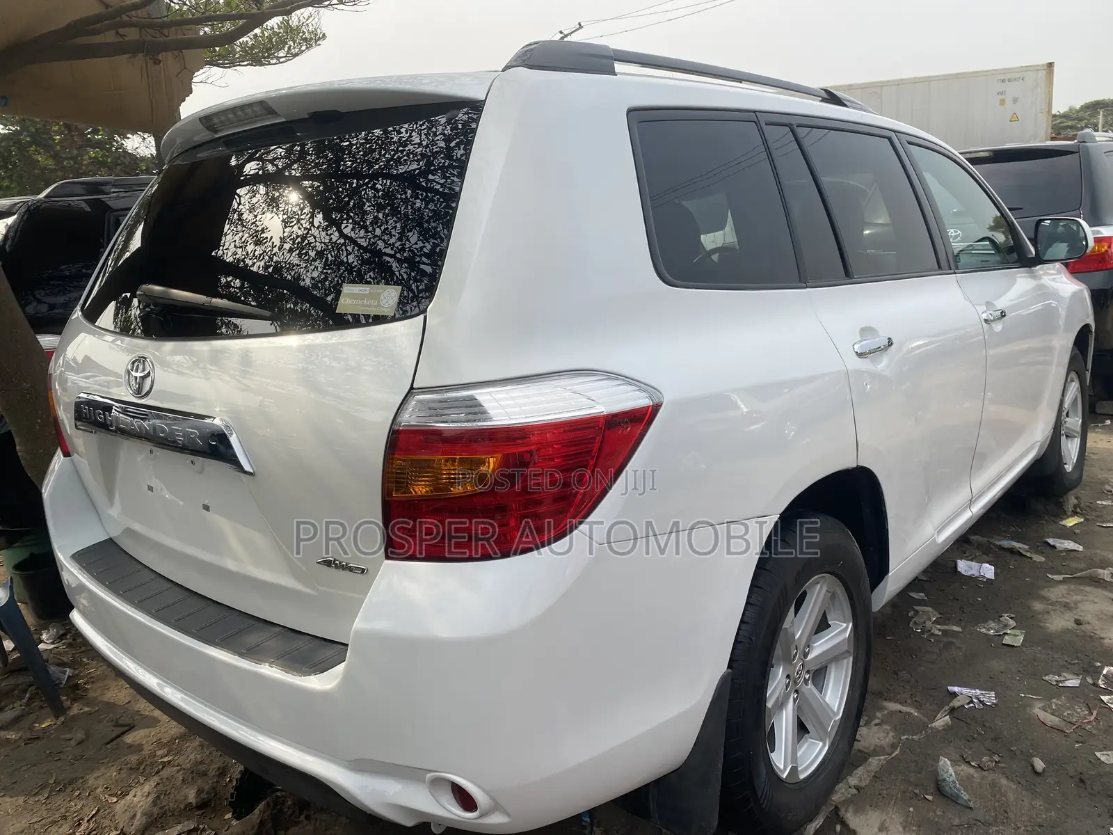 Toyota Highlander Sport 2010 White
