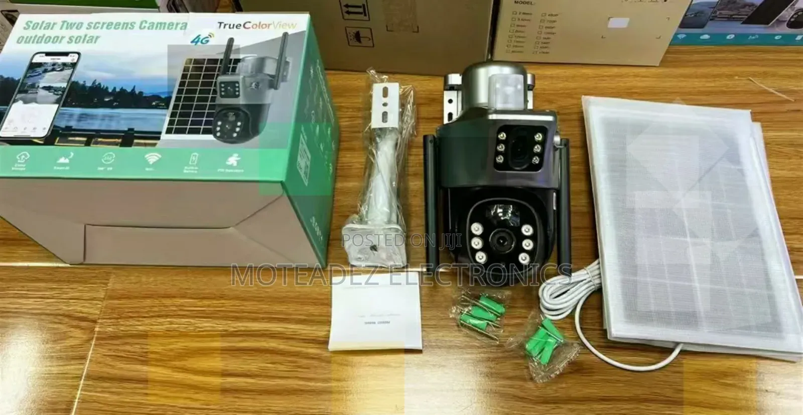 Solar Powered 360° 4g Dual Lens Outdoor CCTV Security Camera