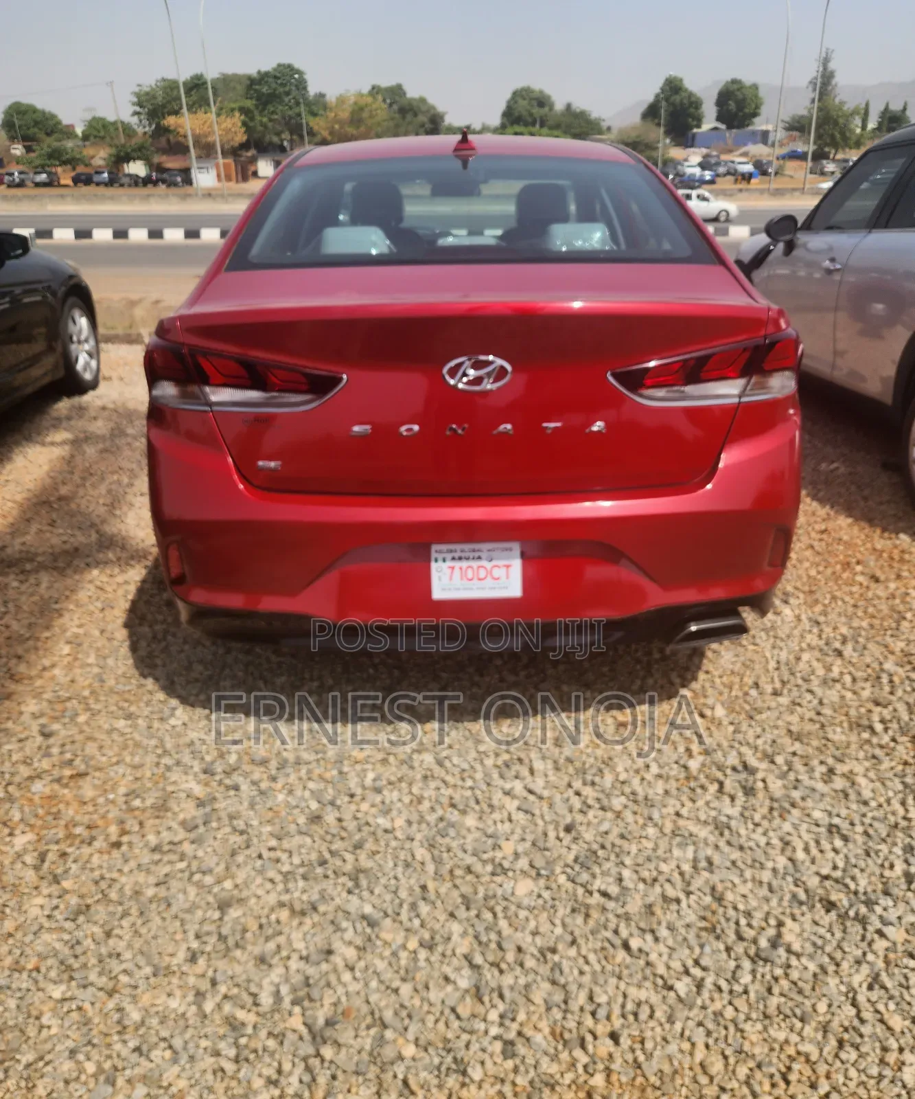 Hyundai Sonata 2018 Red