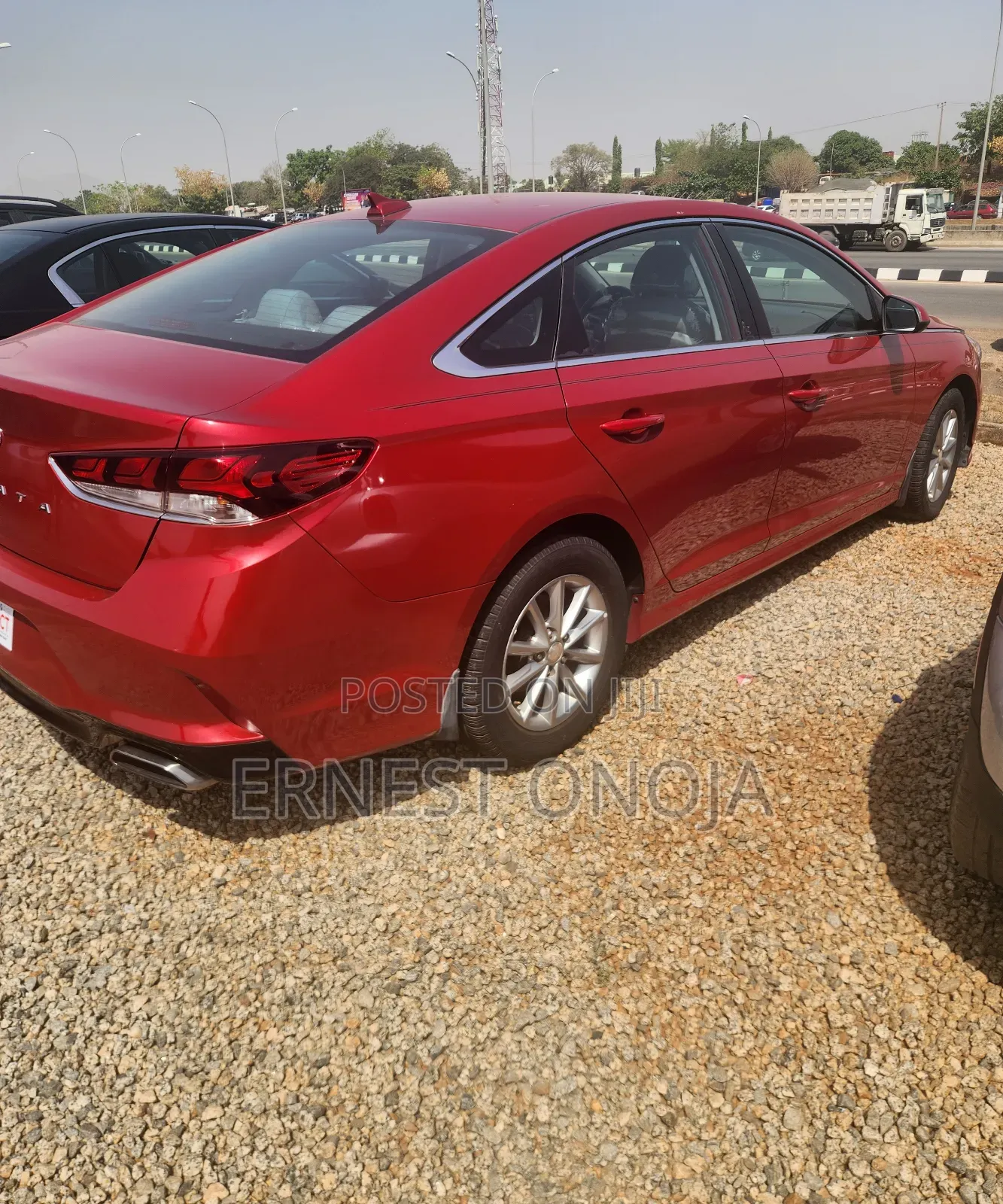 Hyundai Sonata 2018 Red