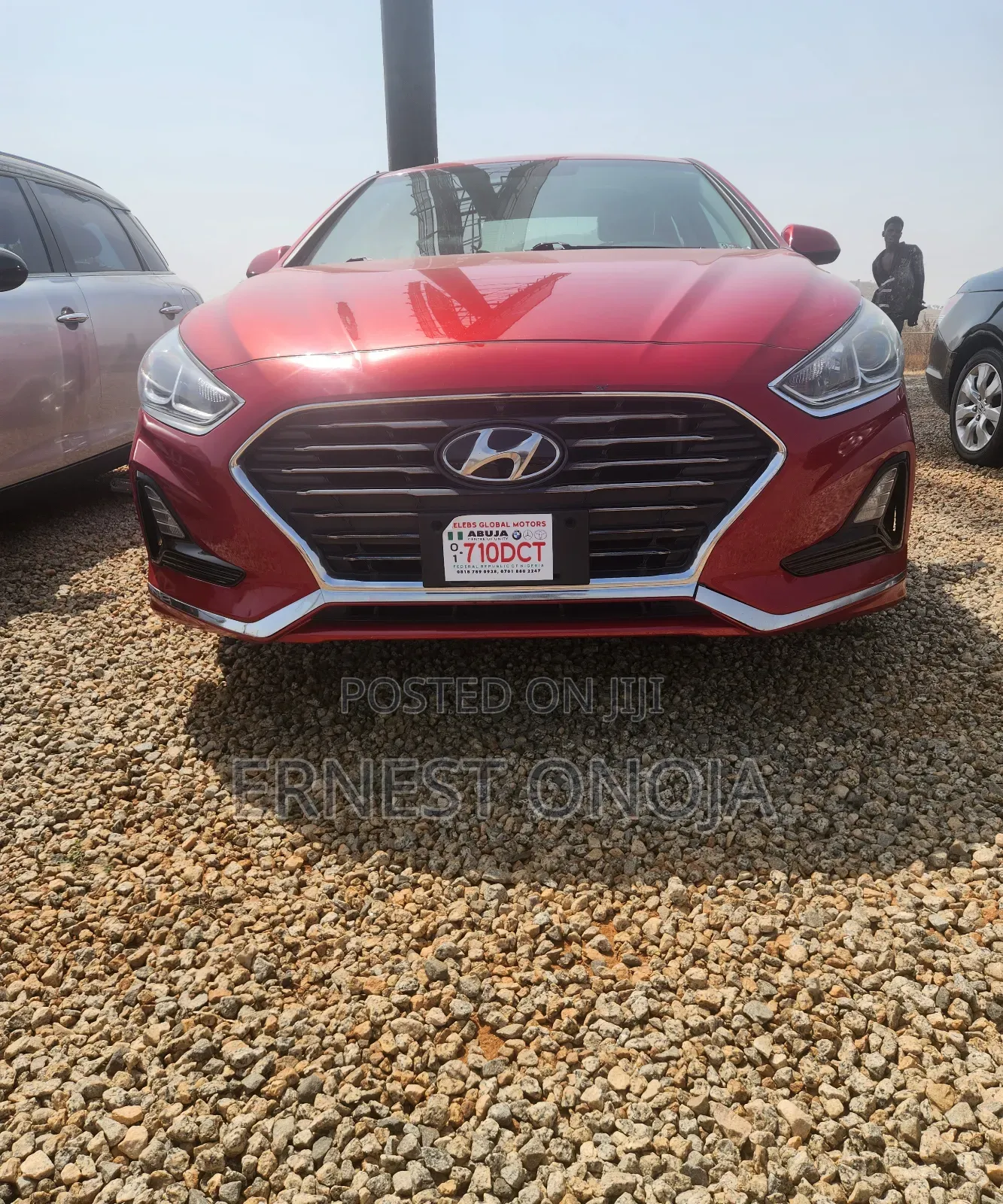 Hyundai Sonata 2018 Red