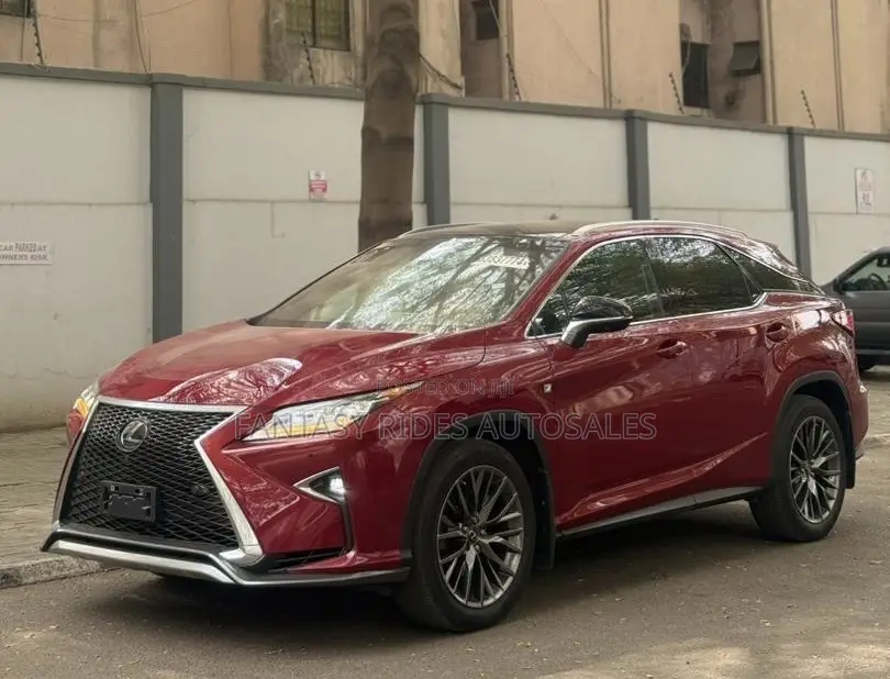 Lexus RX 350 F Sport AWD 2017 Red
