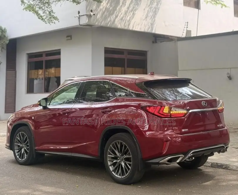 Lexus RX 350 F Sport AWD 2017 Red