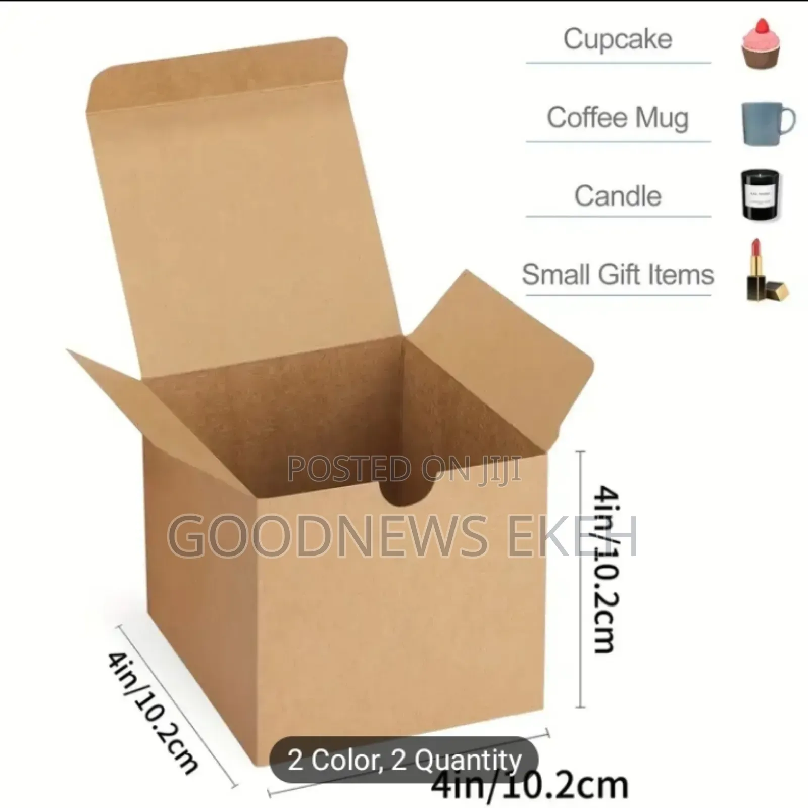 Brown Paper Box for Candle,Mugs