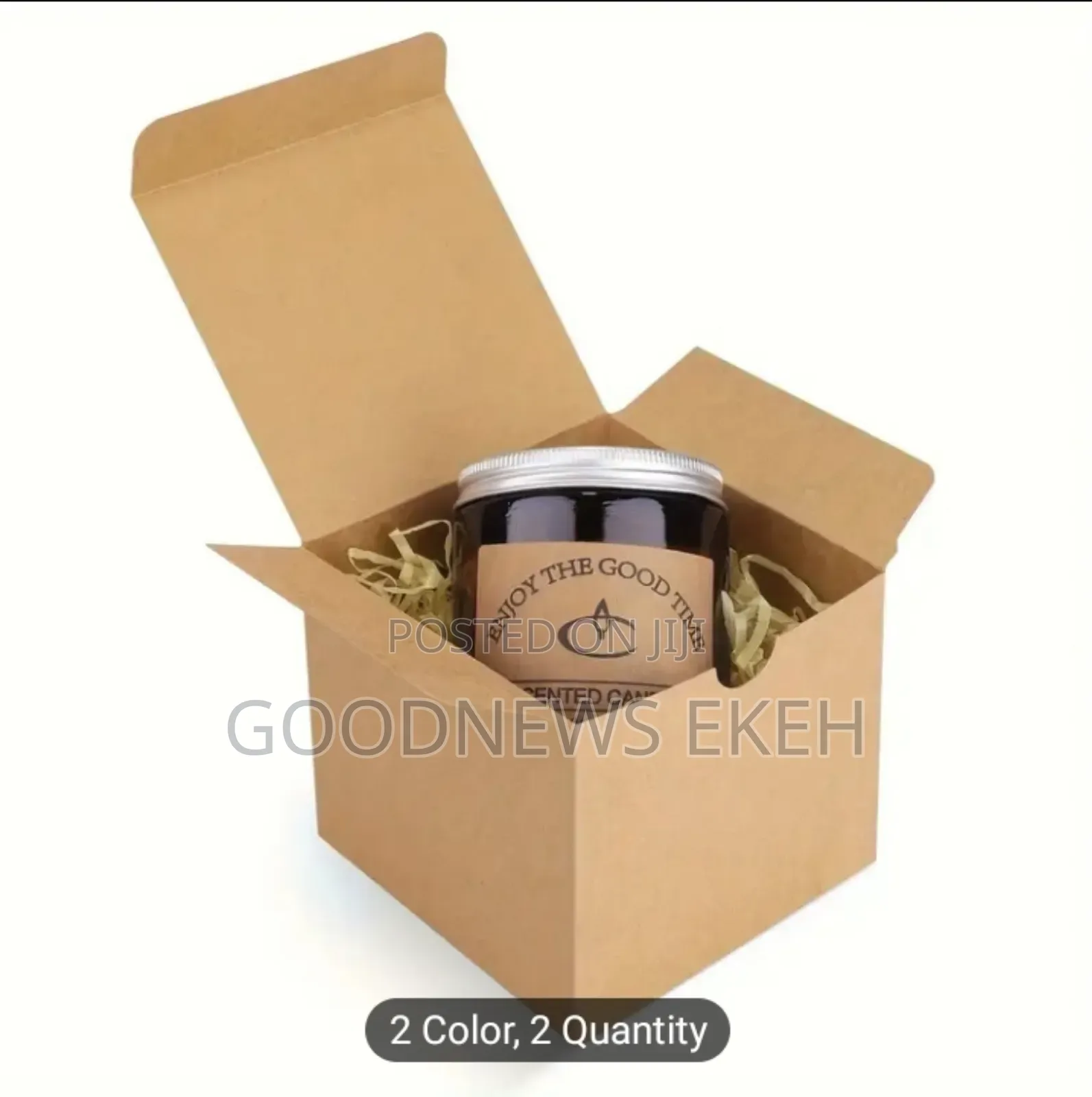 Brown Paper Box for Candle,Mugs