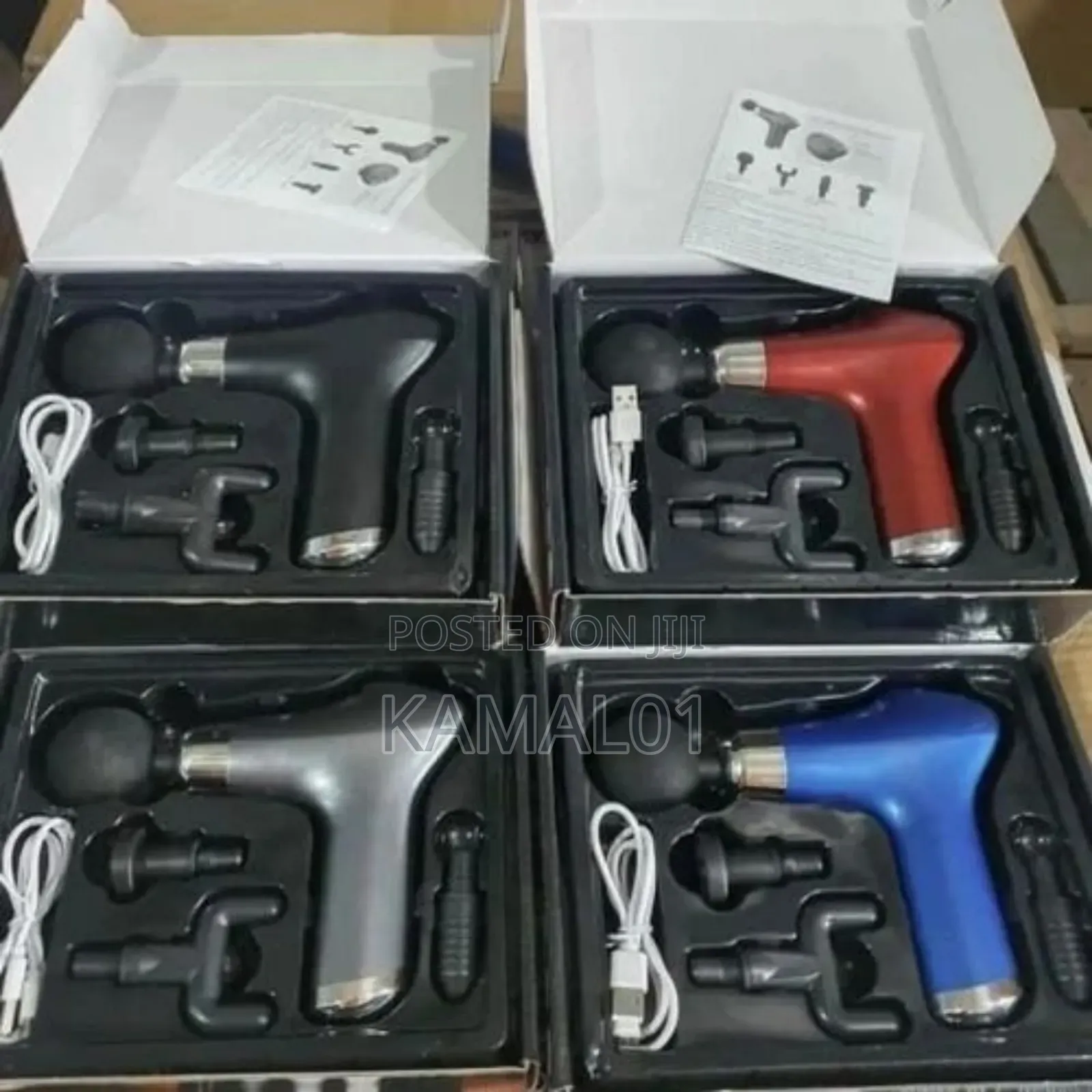 Compact Power Massager Gun (Cordless and Rechargeable)