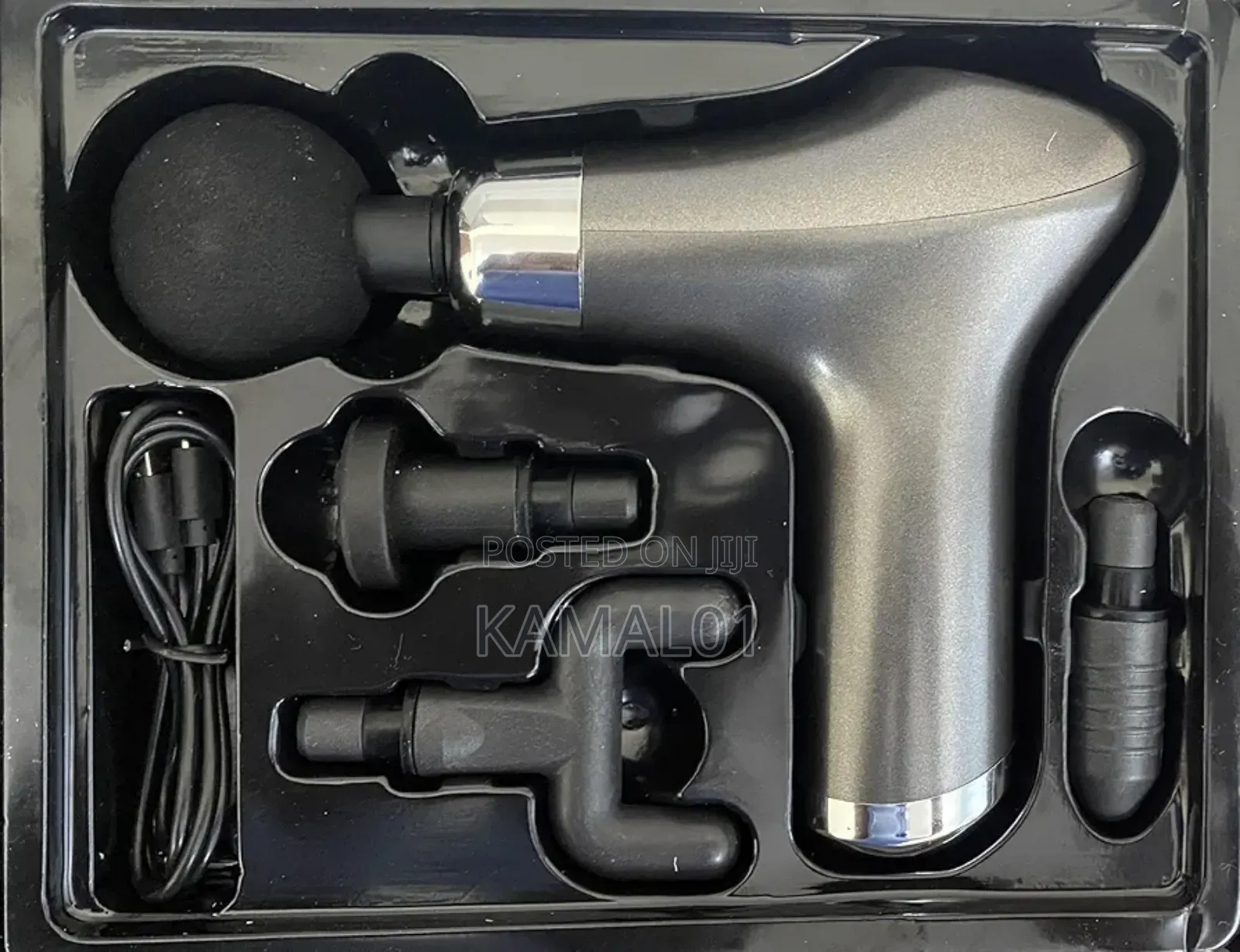 Compact Power Massager Gun (Cordless and Rechargeable)