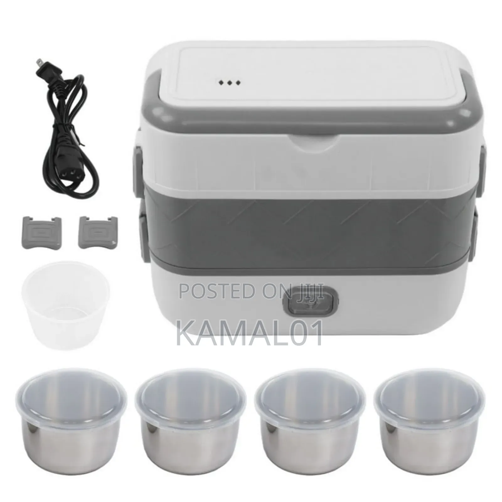 4 Layer Electric Insulated Cooking Lunch Box (Re-Heat)