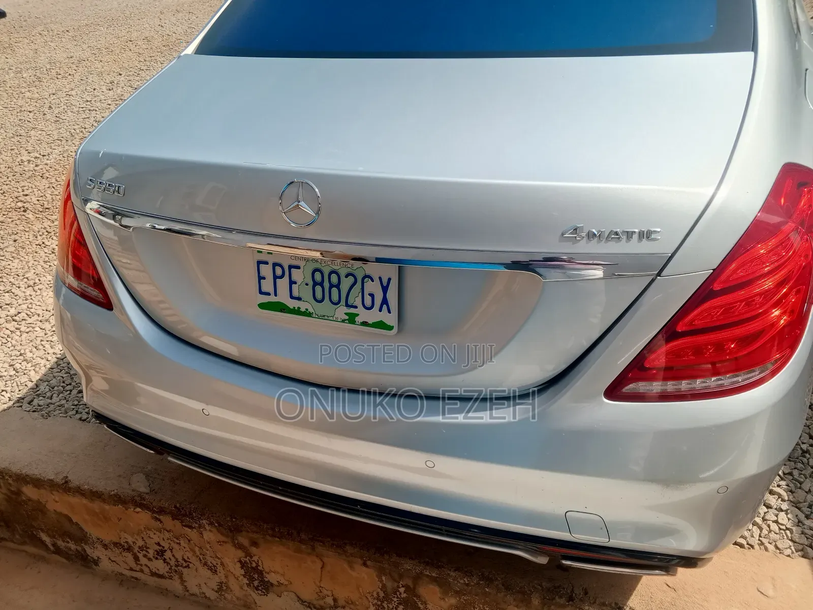 Mercedes-Benz S-Class S 550 2015 Silver