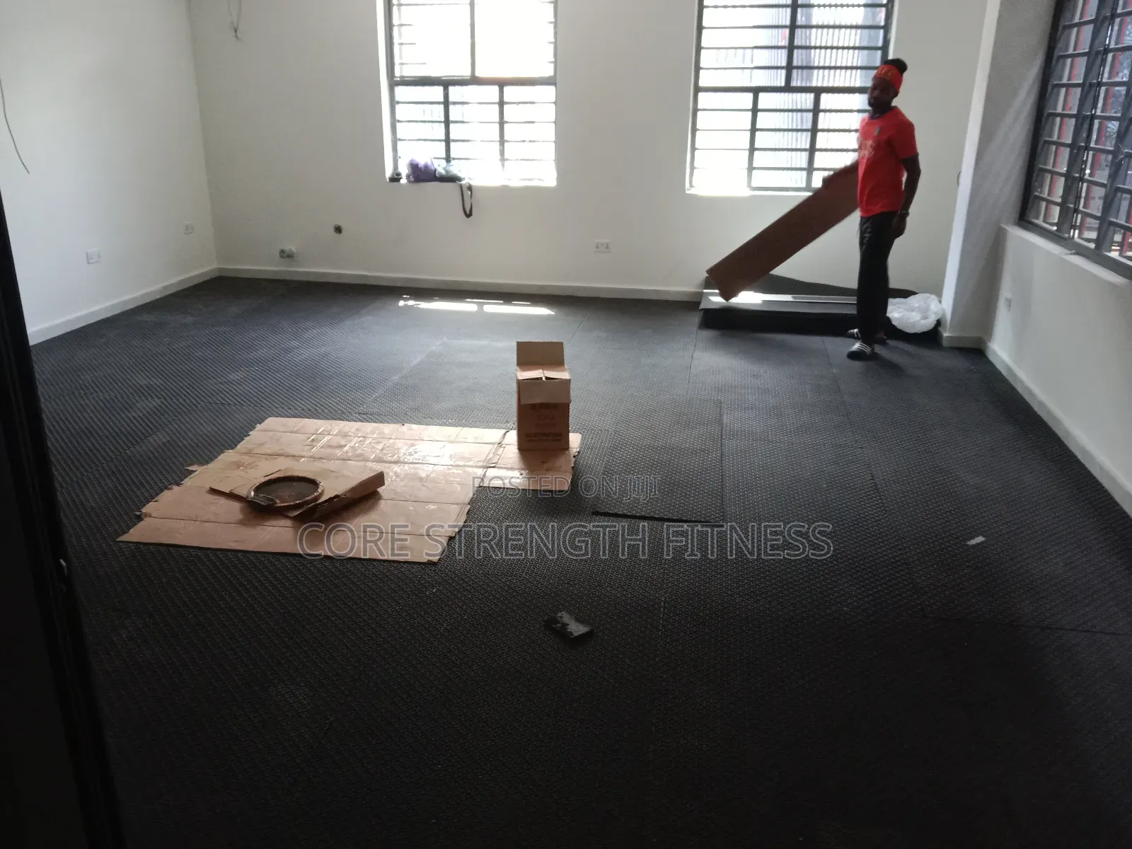 Gym Rubber Floor Coverings and Gym Equipment Protection Mats