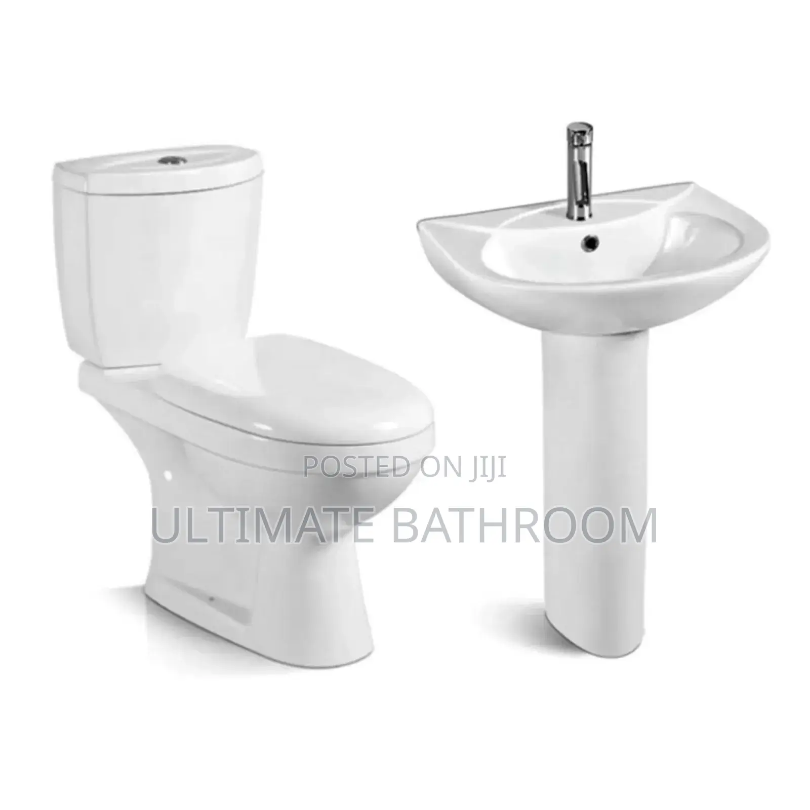 Complete Set White Watercloset