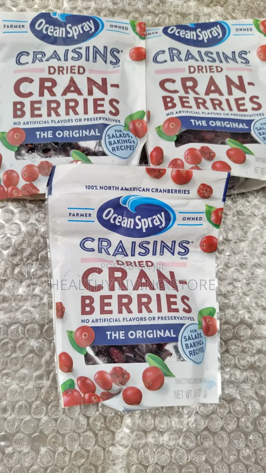 Ocean Spray Craisins Dried Cranberries (127g)