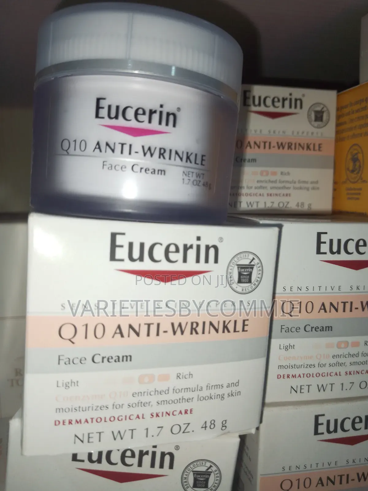 Eucerin Q10 Anti Wrinkle Face Cream Day and Night
