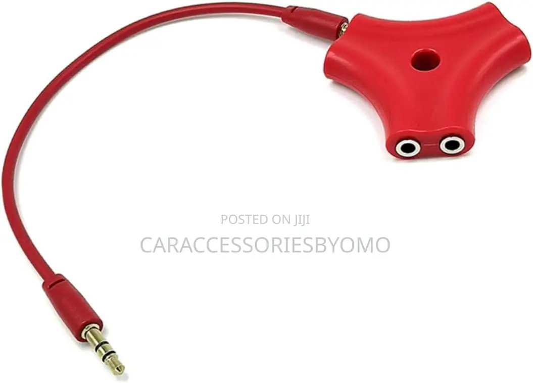 5 Way Earphone Splitter Adapter Headphones - 3.5mm