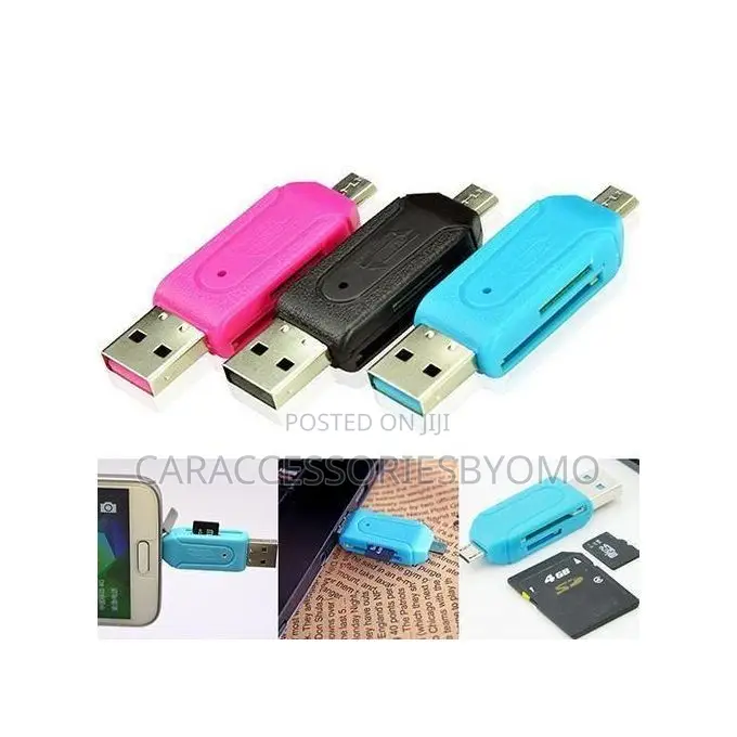 2 In 1 USB OTG Card Reader