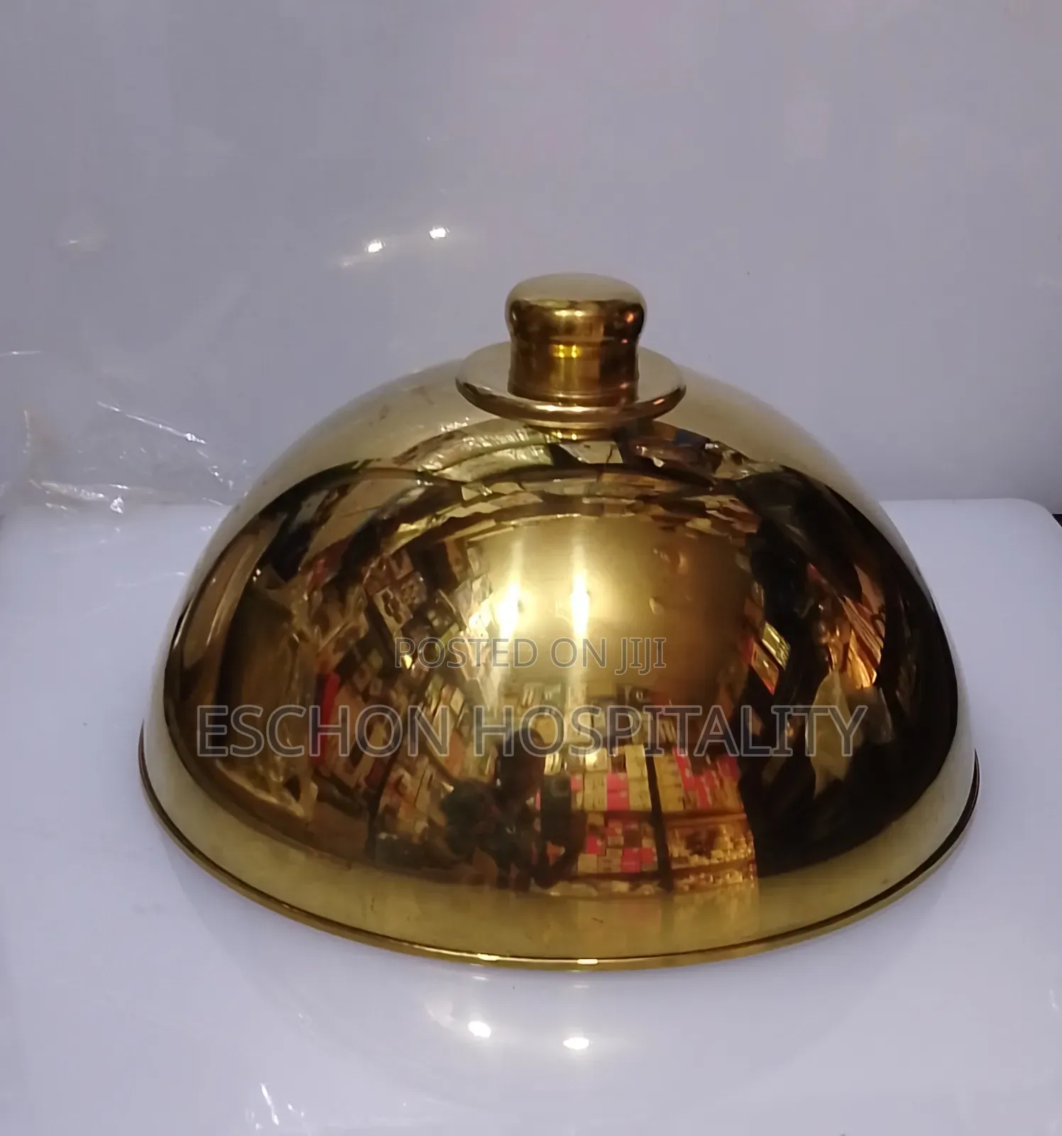 Gold Food Plate Clutch/ Cover